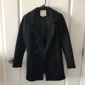 Black Pea Coat